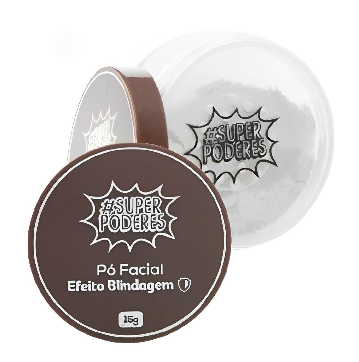 PÓ FACIAL EFEITO BLINDAGEM SUEPR PODERES 15G