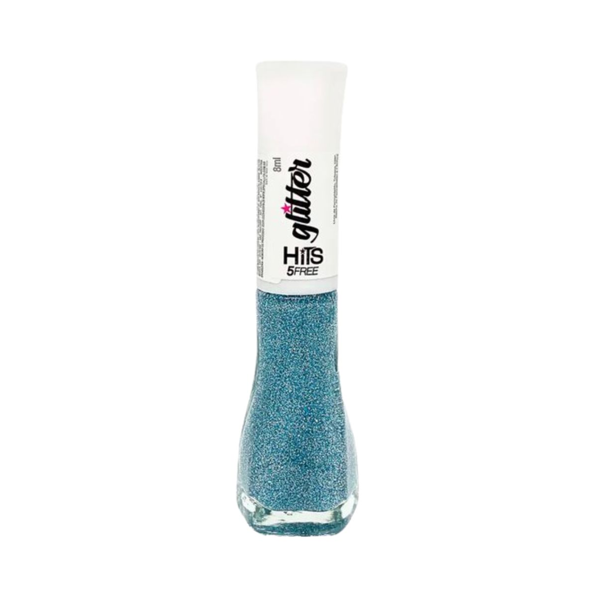ESMALTE GLITTER DIAMANTE LUA AZUL HITS