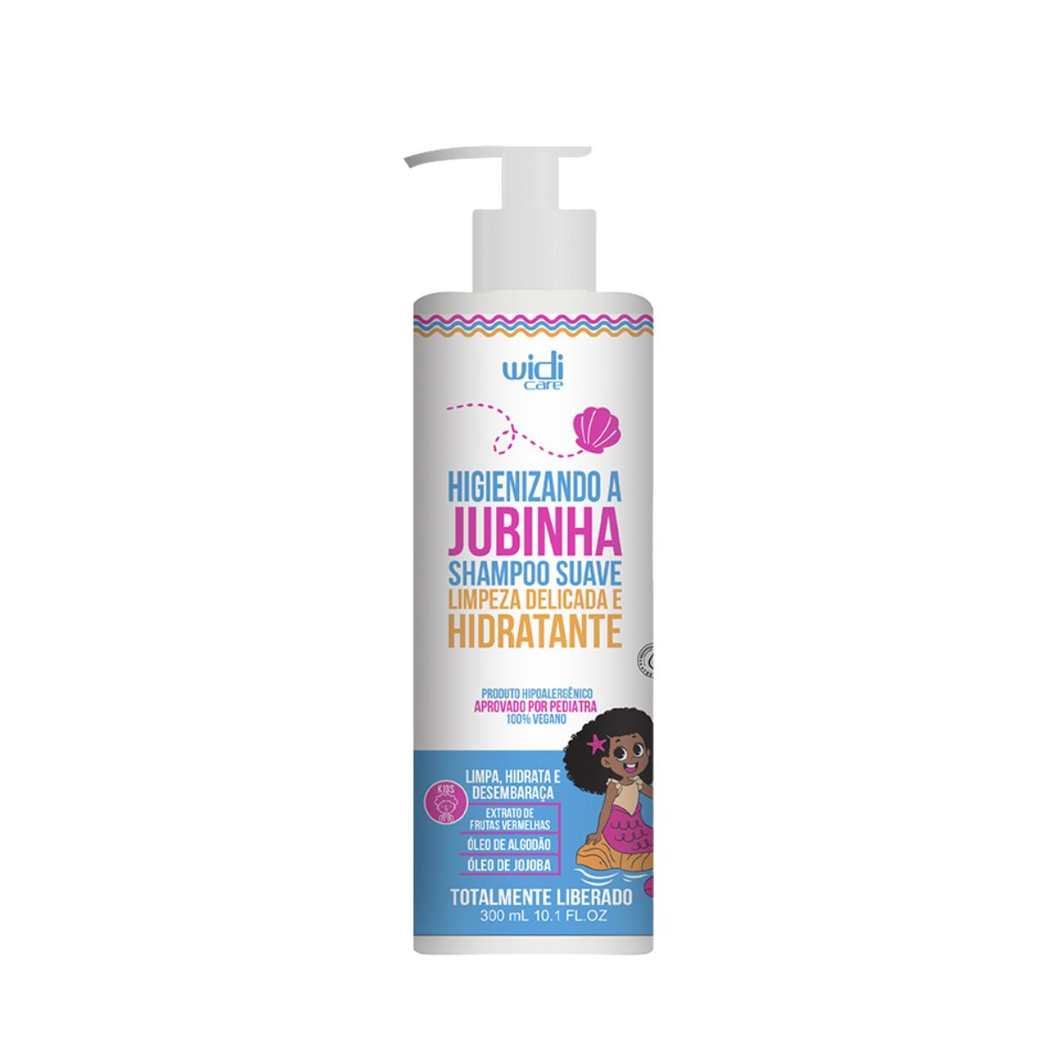 SHAMPOO HIGIENIZANDO A JUBINHA WIDI CARE 300ML