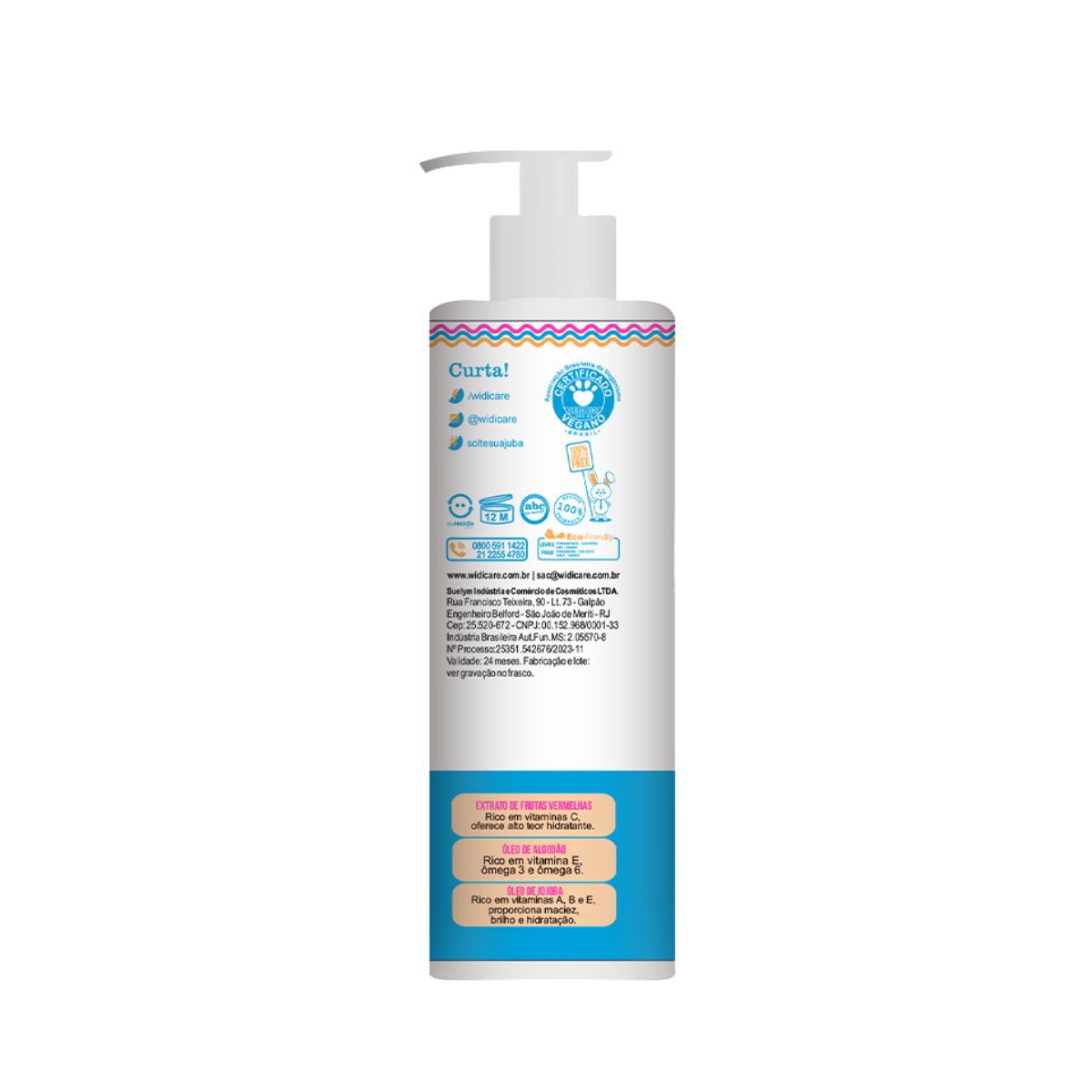 SHAMPOO HIGIENIZANDO A JUBINHA WIDI CARE 300ML
