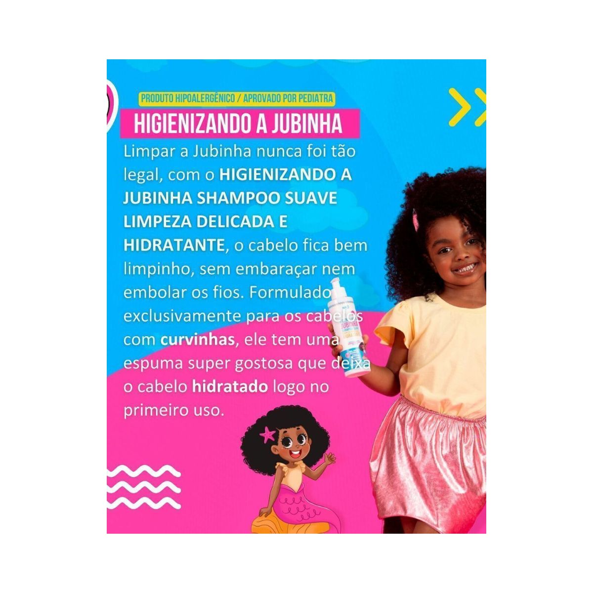 SHAMPOO HIGIENIZANDO A JUBINHA WIDI CARE 300ML