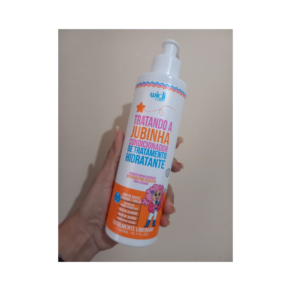 CONDICIONADOR DE TRATAMENTO JUBINHA HIDRATANTE WIDI CARE 300ML