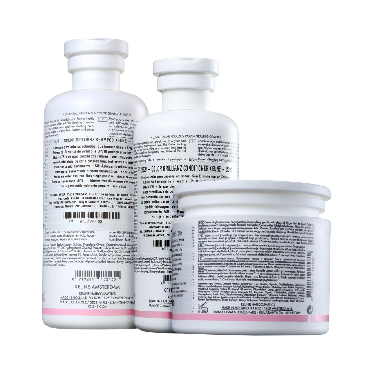KIT KEUNE COLOR BRILLIANZ TRIO PEQUENO
