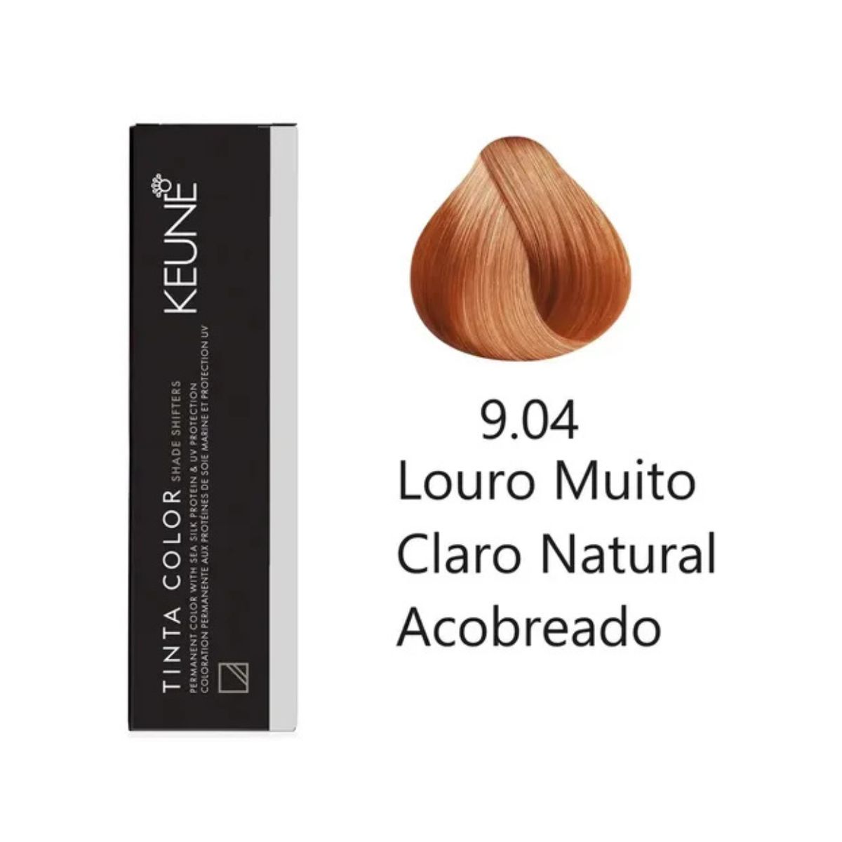 KIT 2 TINTAS KEUNE COLOR 9.04 60ML + 2 OX CREAM DEV 20 VOL 6% 60ML