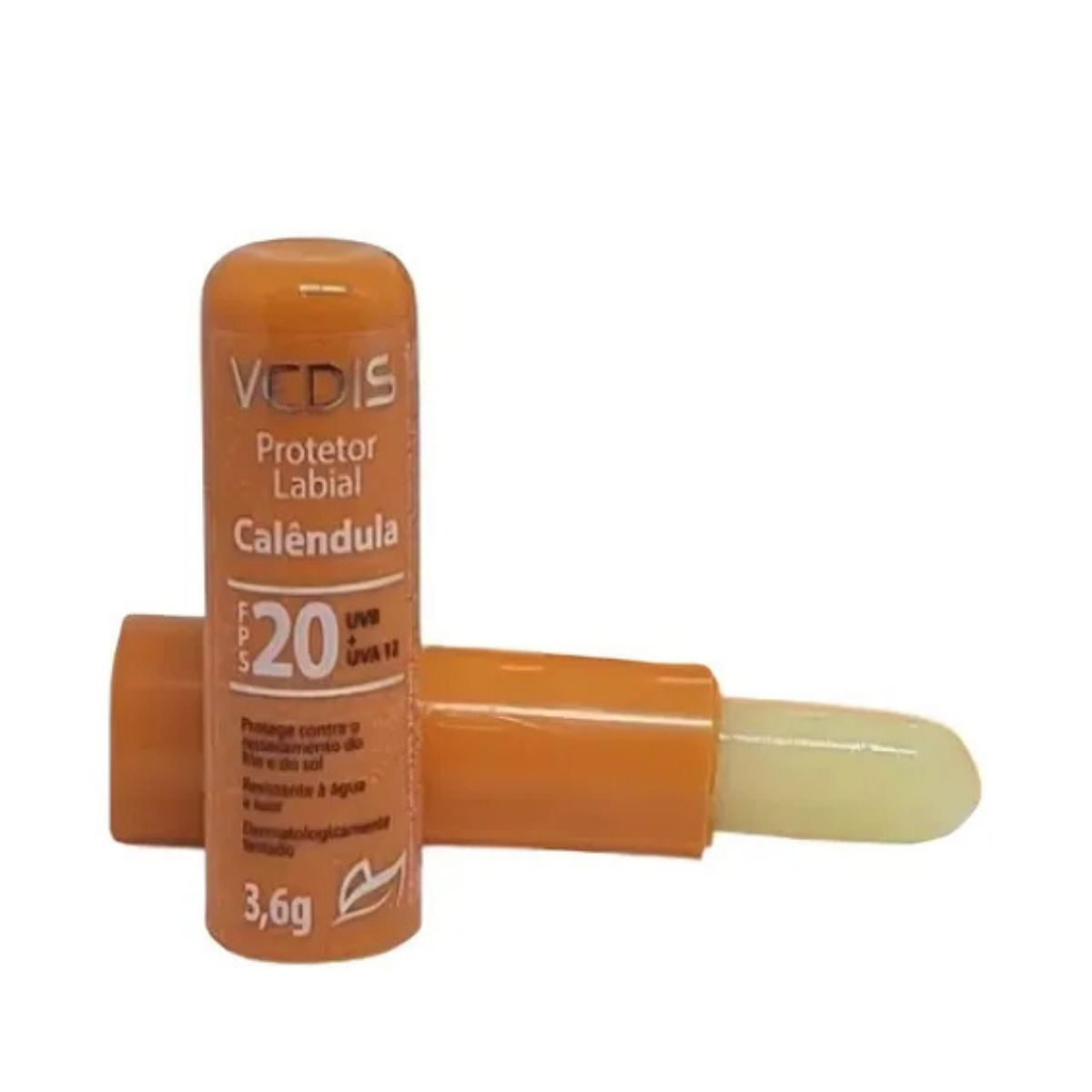 PROTETOR LABIAL FPS 20 CALÊNDULA RESISTENTE A ÁGUA VEDIS 3,6G