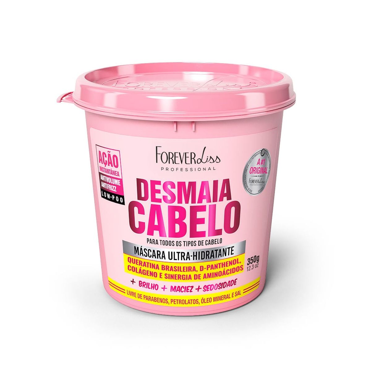 MÁSCARA ULTRA HIDRATANTE DESMAIA CABELO FOREVER LISS 350G