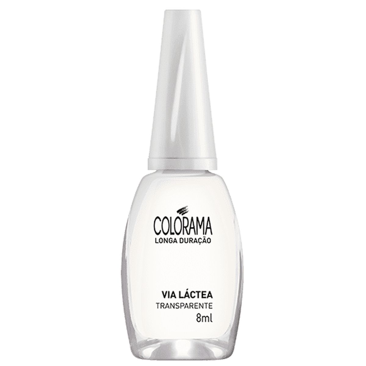 ESMALTE NATURAL TRANSPARENTE VIA LÁCTEA COLORAMA 8ML