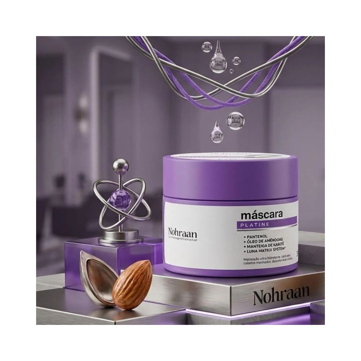 MÁSCARA PLATINE NOHRAAN 300G