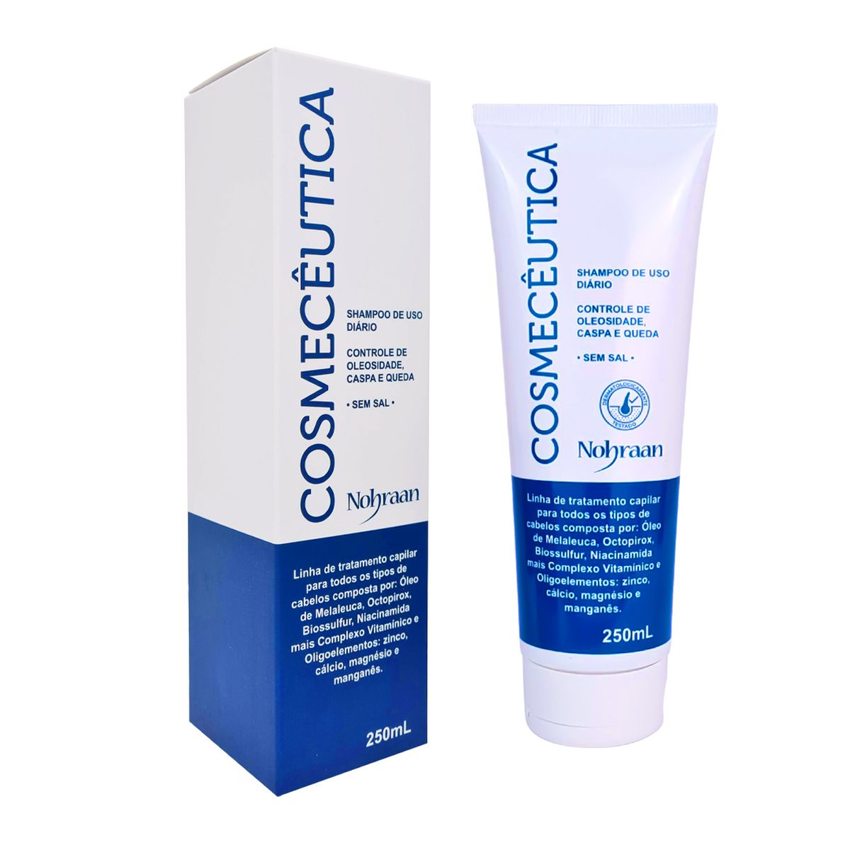 SHAMPOO COSMECEUTICA ANTI CASPA NOHRAAN 250ML