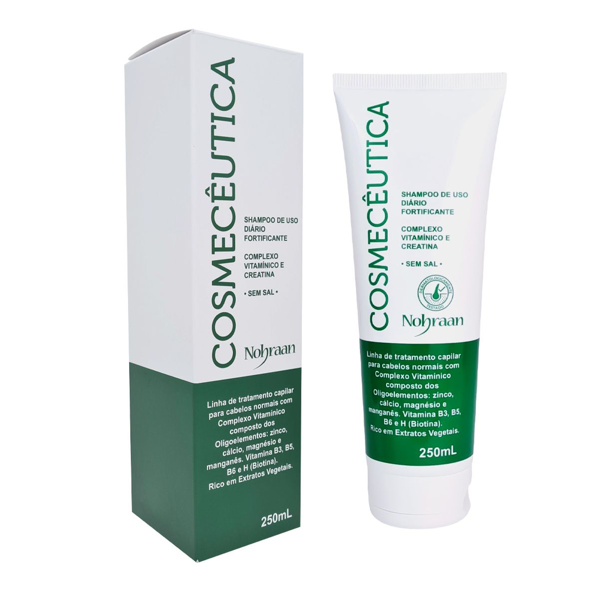SHAMPOO COSMECEUTICA FORTIFICANTE NOHRAAN 250ML