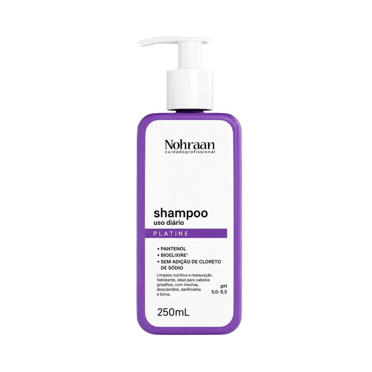 SHAMPOO PLATINE NOHRAAN 250ML