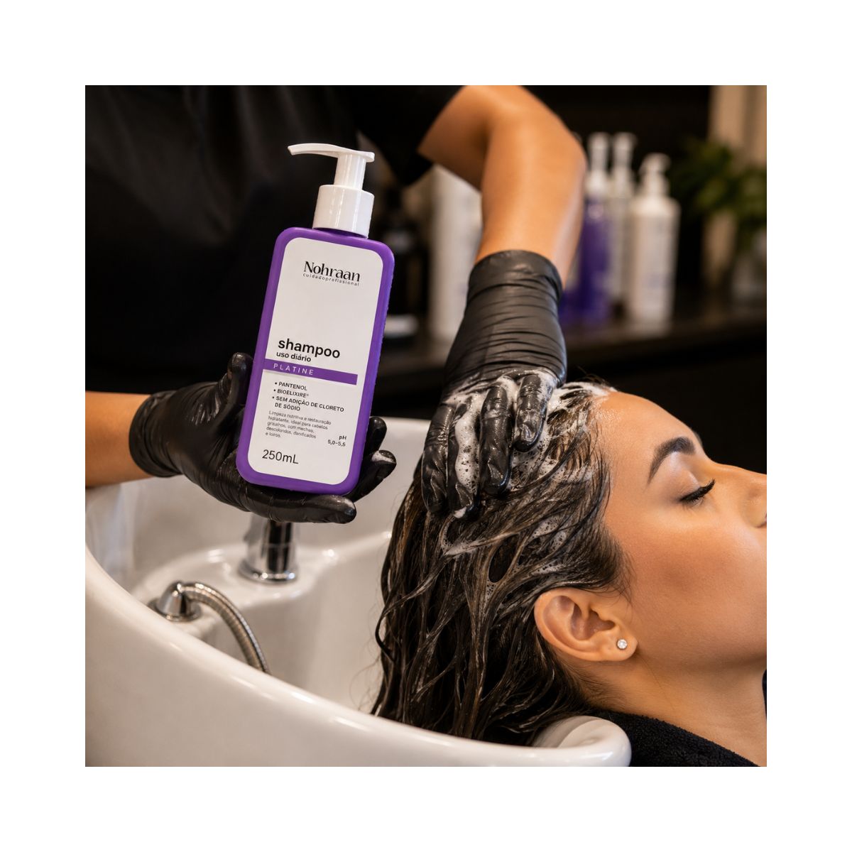 SHAMPOO PLATINE NOHRAAN 250ML