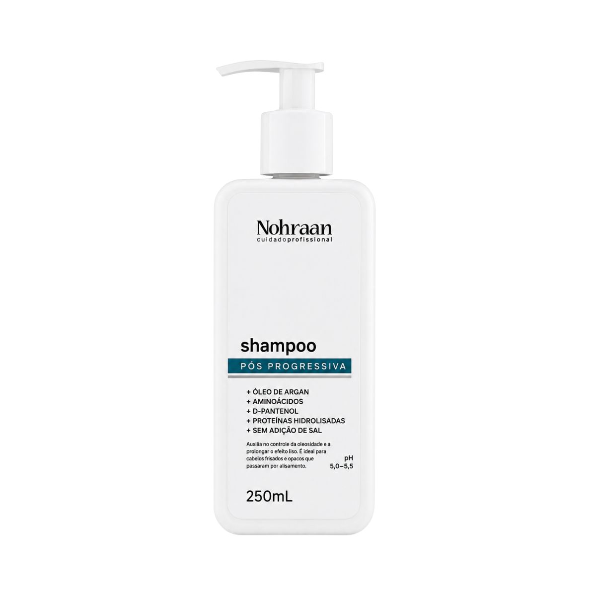 SHAMPOO PÓS PROGRESSIVA NOHRAAN 250ML