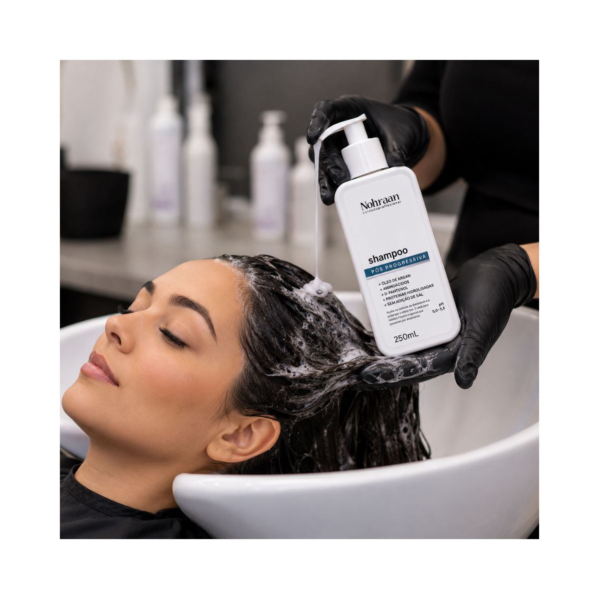 SHAMPOO PÓS PROGRESSIVA NOHRAAN 250ML