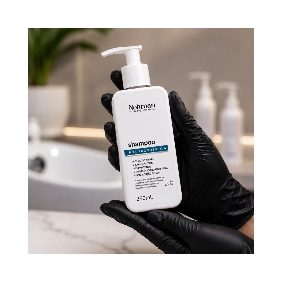 SHAMPOO PÓS PROGRESSIVA NOHRAAN 250ML