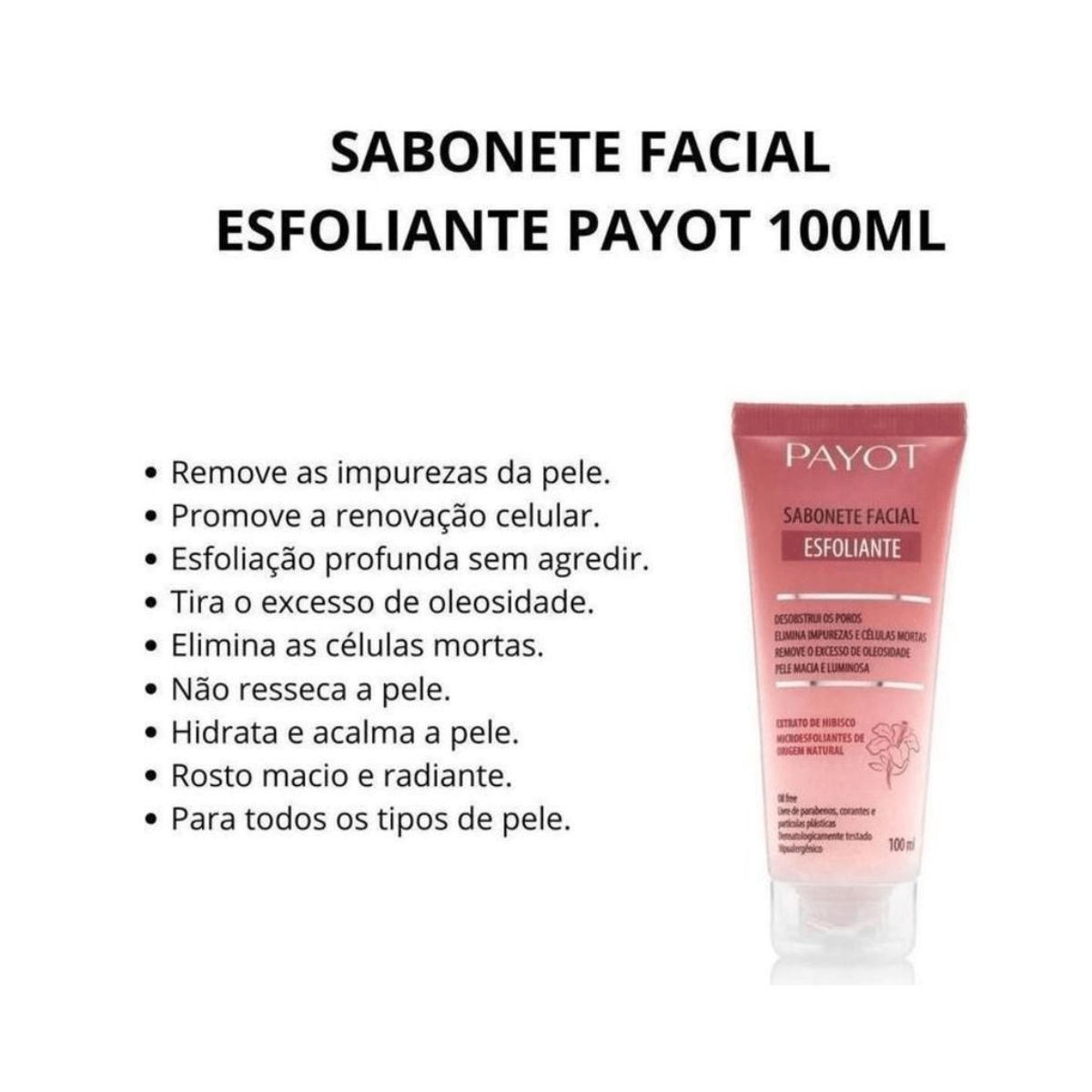 SABONETE ESFOLIANTE FACIAL PAYOT