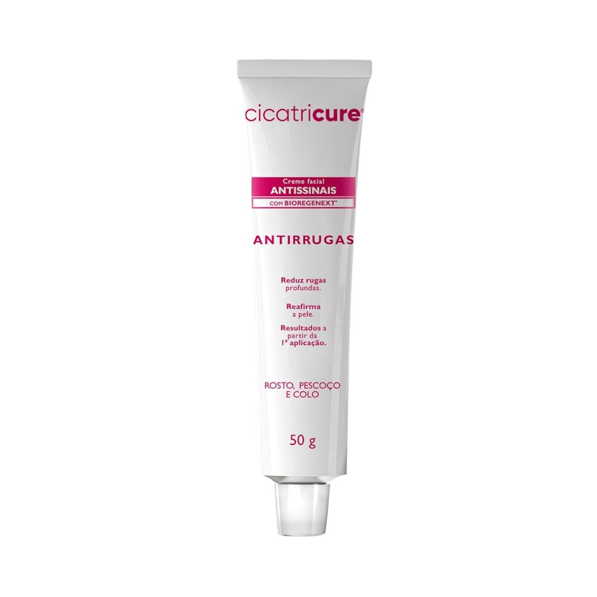 CREME FACIAL ANTISSINAIS COM BIOREGENEXT CICATRICURE 60G