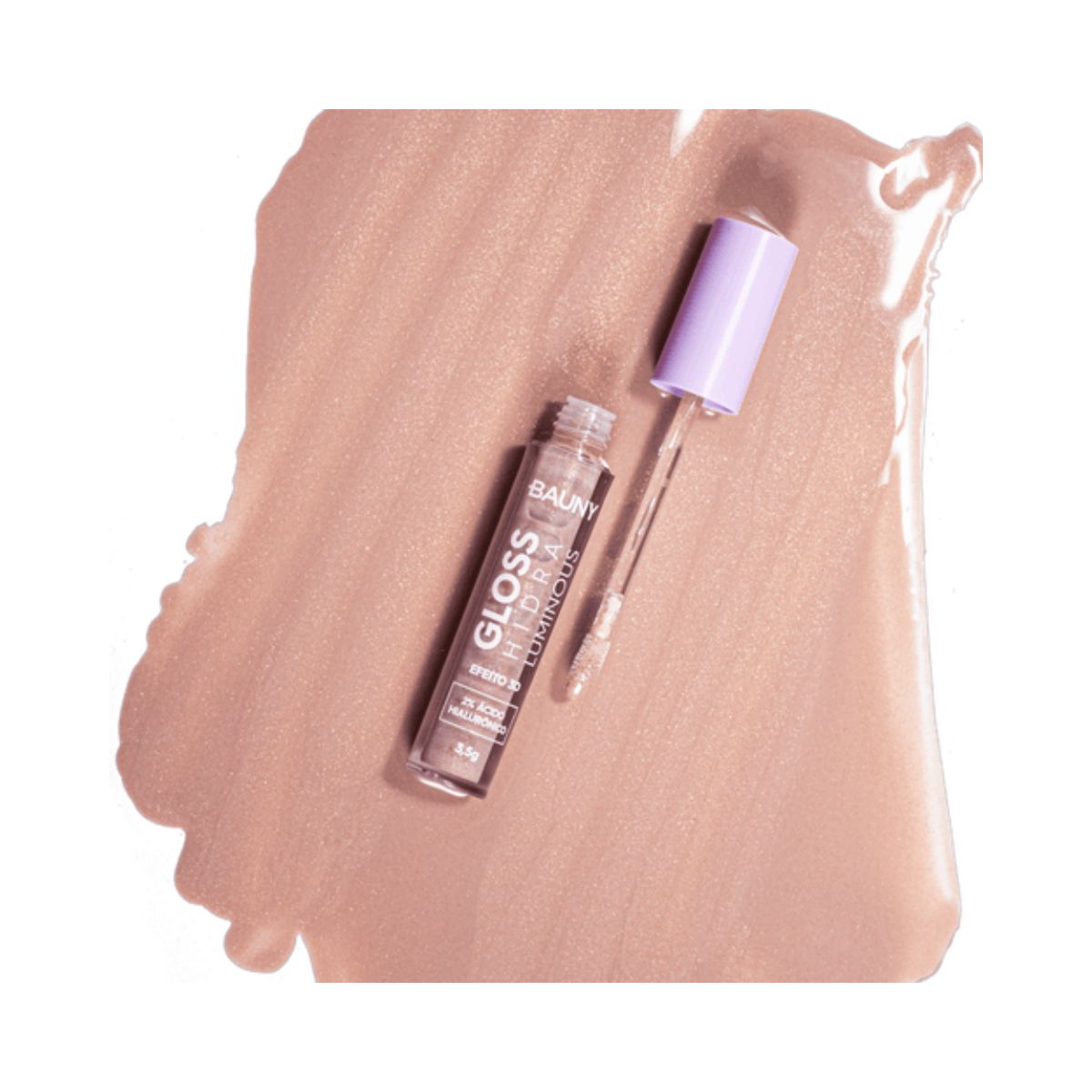 GLOSS LABIAL 3D LIGHT GLOW BAUNY 4ML
