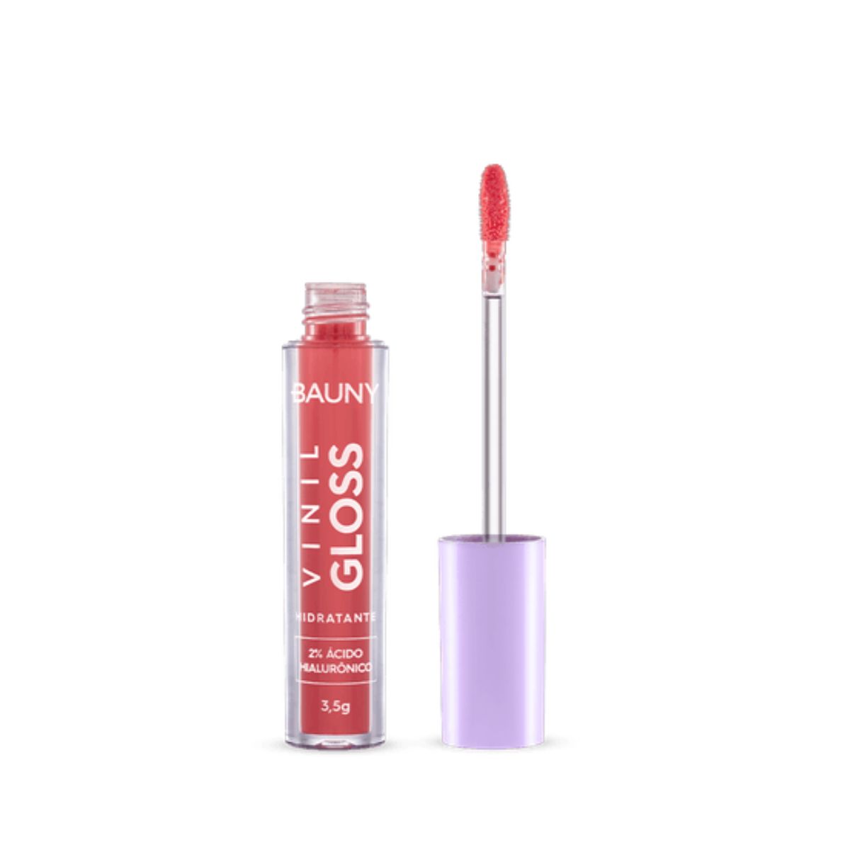 GLOSS LABIAL VINIL NUDE CARAMELO BE FREE BAUNY 4ML