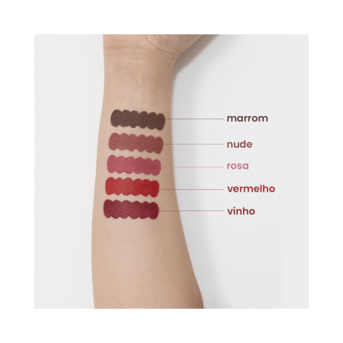 LÁPIS DELINEADOR PARA LABIOS COR NUDE BAUNY 1,1G