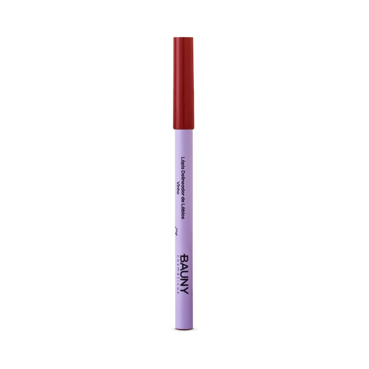 LÁPIS DELINEADOR PARA LABIOS COR VINHO BAUNY 1,1G