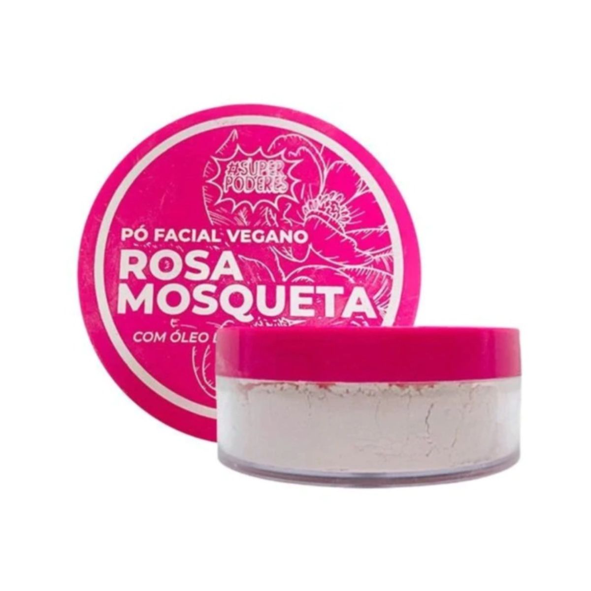 PÓ FACIAL ROSA MOSQUETA SUPER PODERES 15G