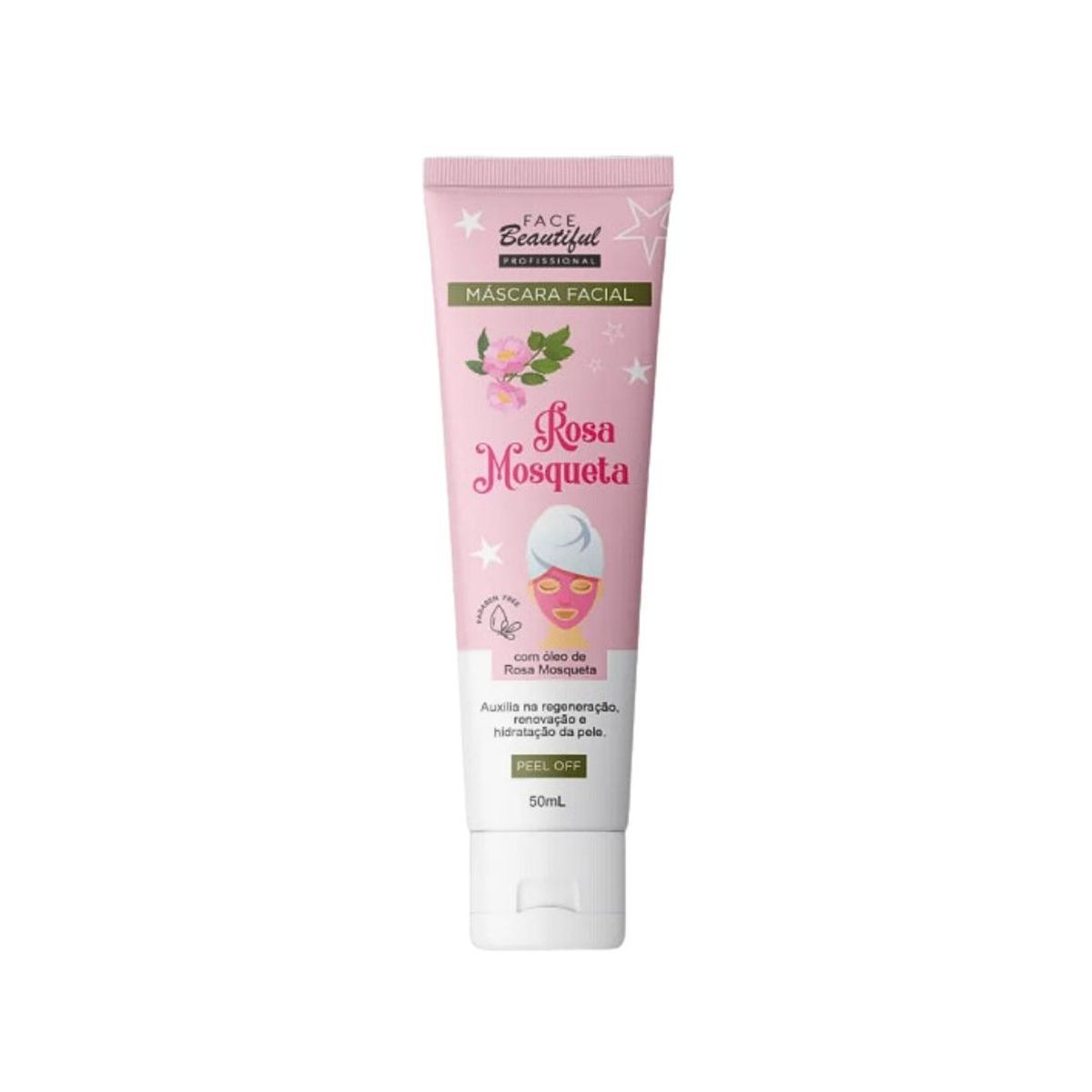 MÁSCARA FACIAL FACE BEAUTIFUL ROSA MOSQUETA FACE BEAUTIFUL 50ML