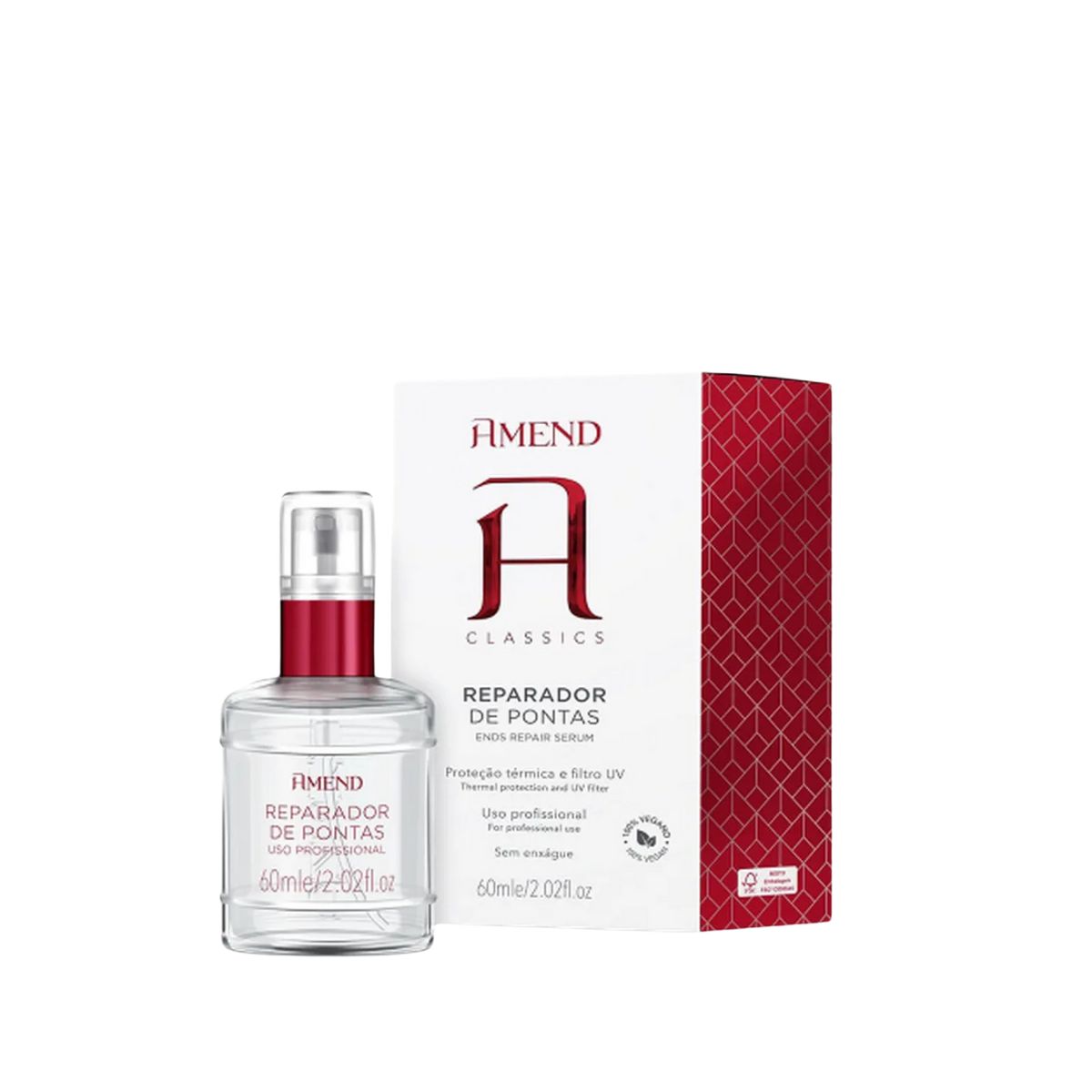 REPARADOR DE PONTAS AMEND CLASSICS ENDS REPAIR SÉRUM 60ML