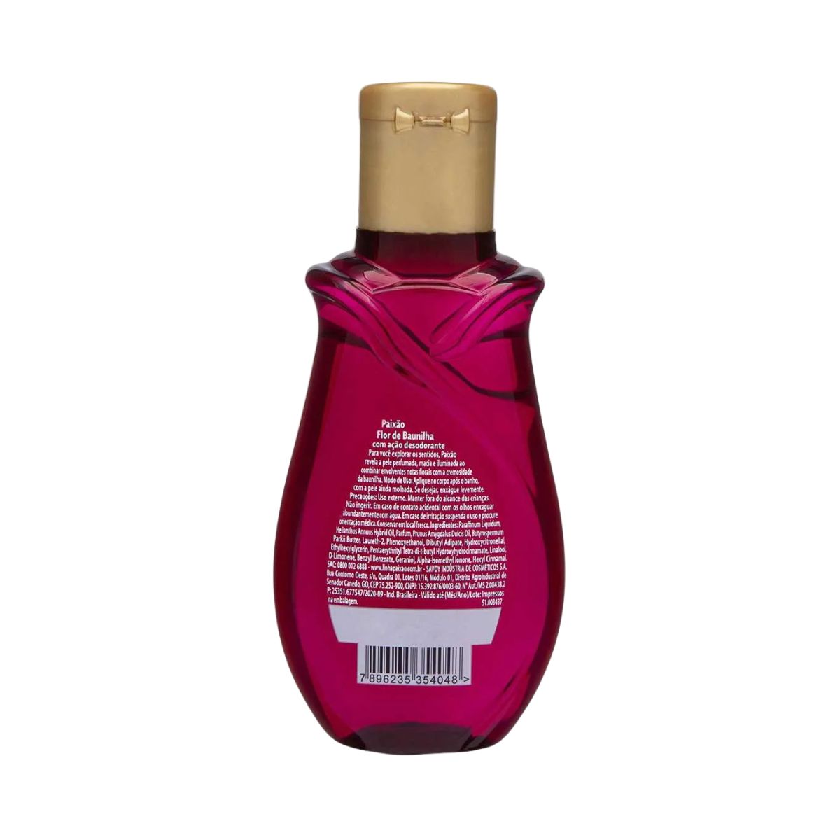 OLEO AMENDOAS PAIXAO FLOR BAUNILHA 100ML