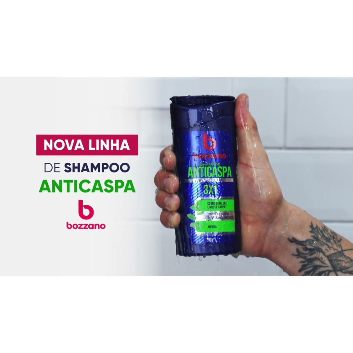 SHAMPOO ANTICASPA BOZZANO 200ML