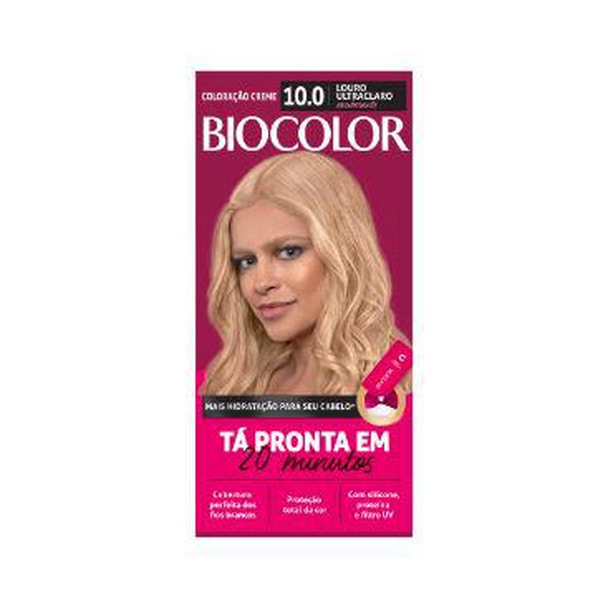 TINTA DE CABELO BIOCOLOR 10.0 LOURO EXUBERANE