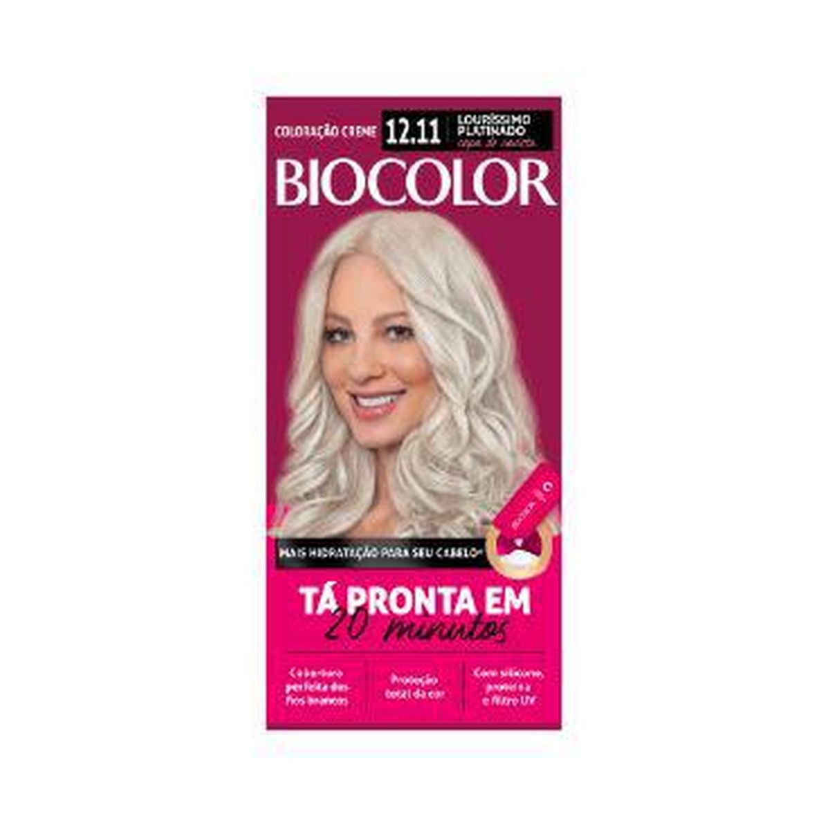 TINTA DE CABELO BIOCOLOR 12.11 LOURÍSSIMO PLATINADO