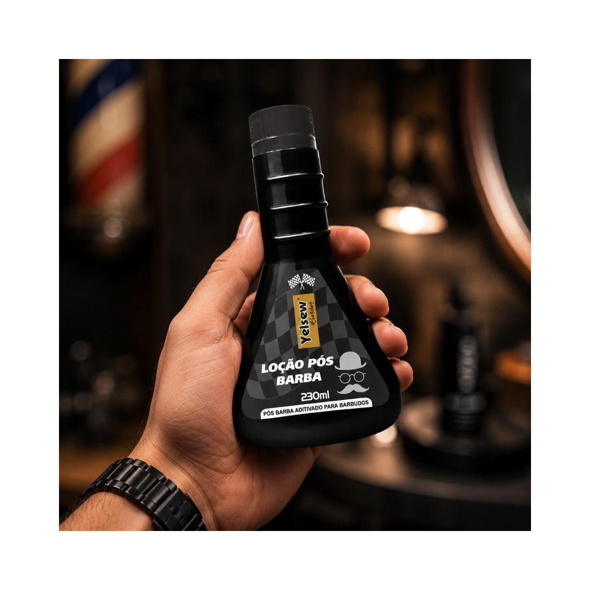 LOCAO POS BARBA BARBER YELSEW 250ML