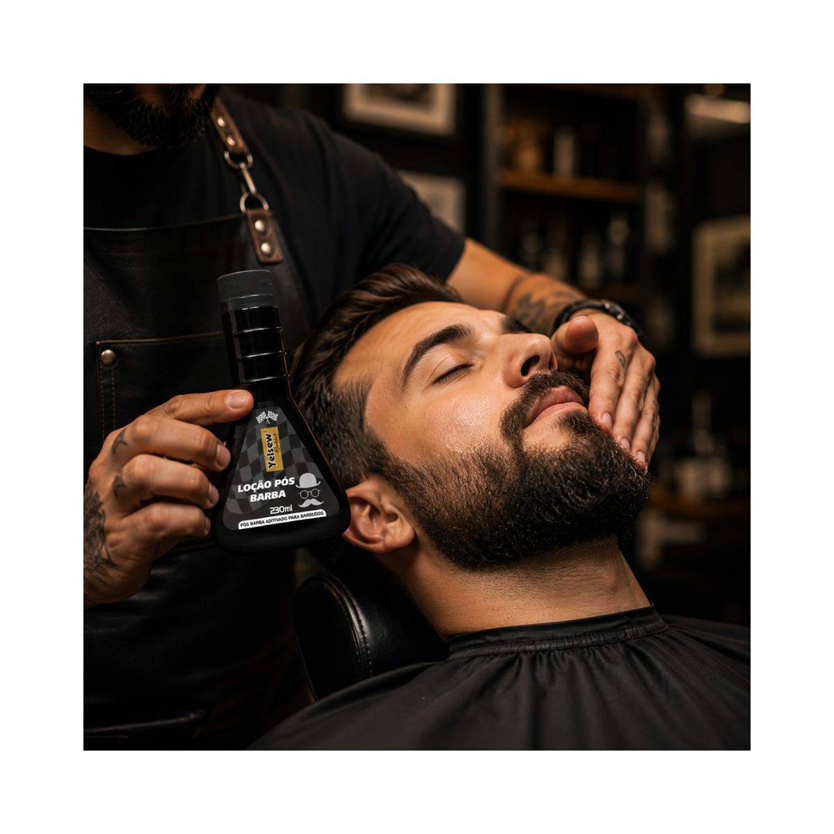 LOCAO POS BARBA BARBER YELSEW 250ML