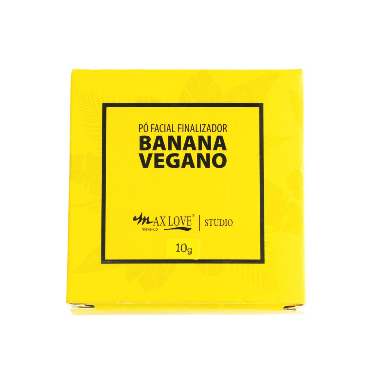 PÓ FACIAL BANANA VEGANO MAX LOVE 12G