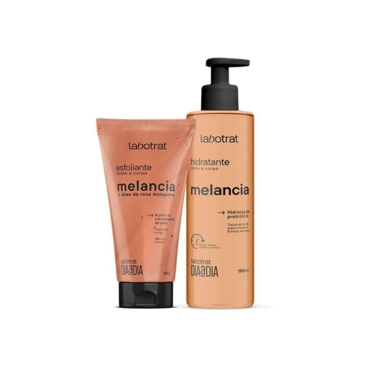 KIT ESFOLIANTE + HIDRATANTE DIA DIA MELANCIA LABOTRAT