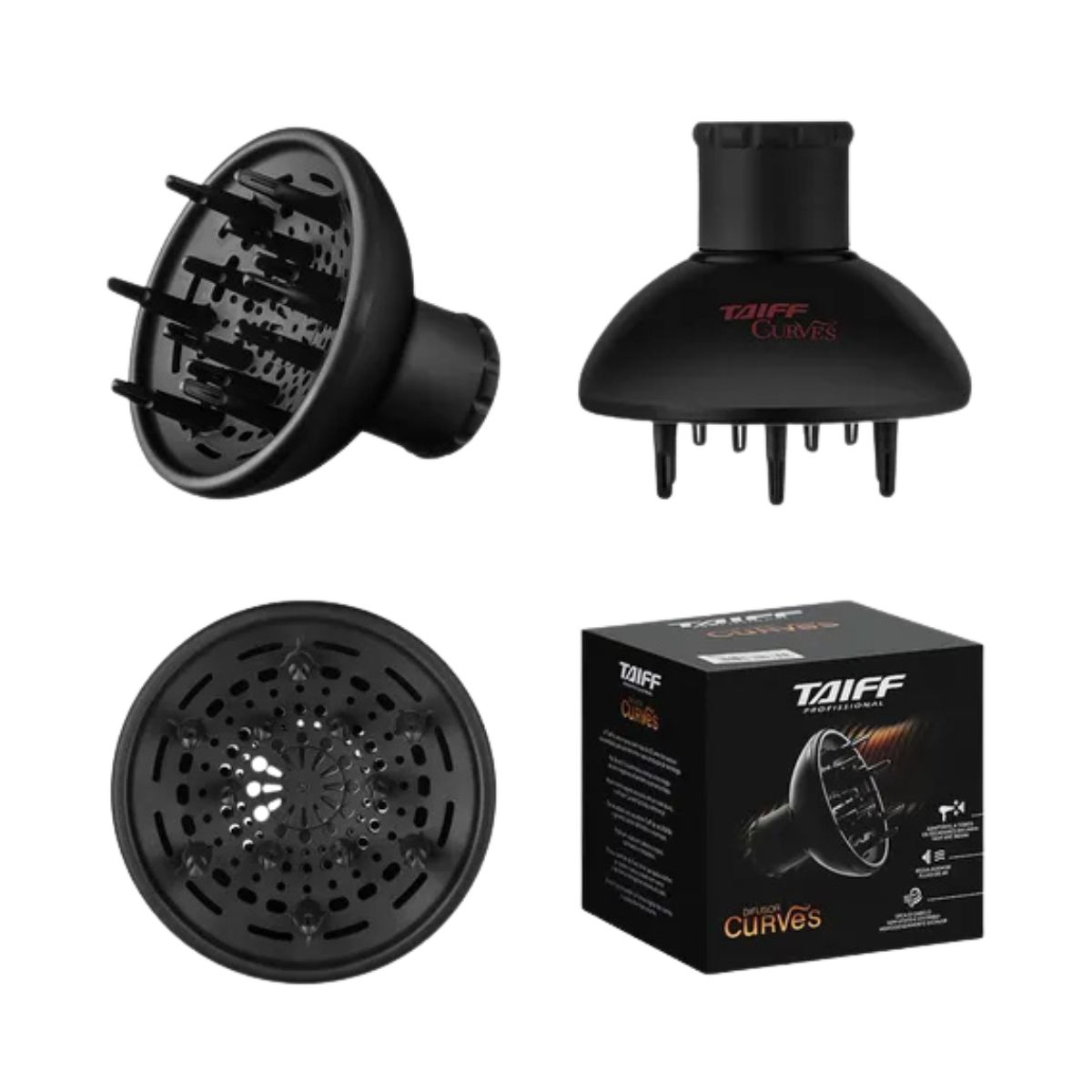 DEFINIDOR DIFUSOR DE CACHOS PARA SECADORES TAIFF