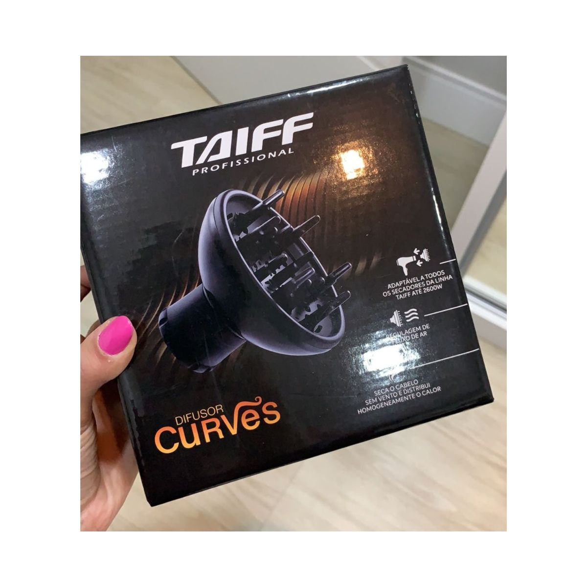 DEFINIDOR DIFUSOR DE CACHOS PARA SECADORES TAIFF