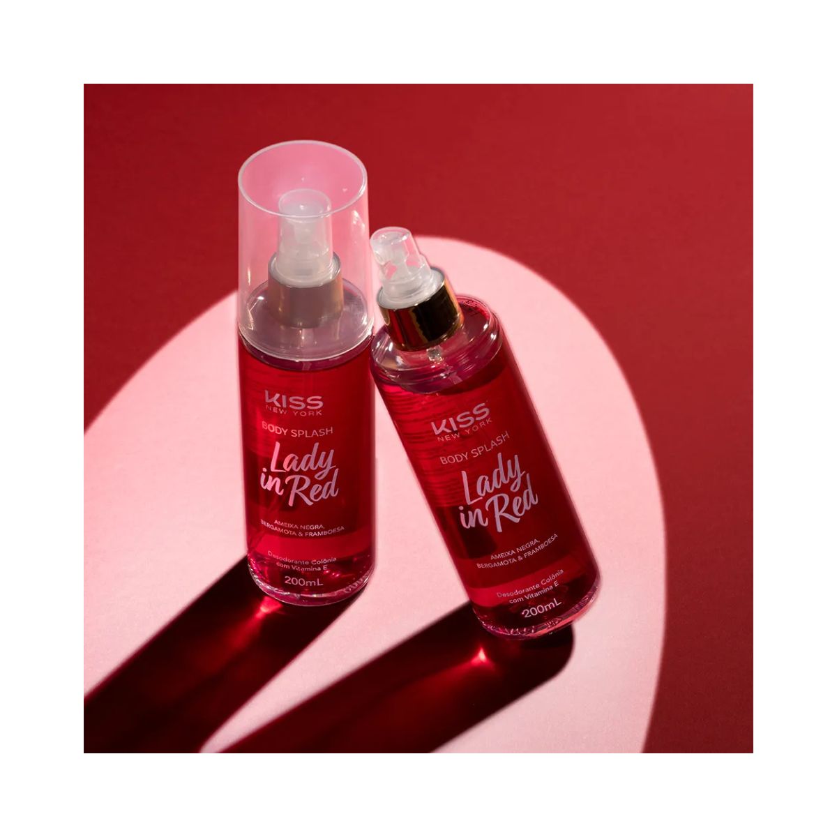 BODY SPLASH LADY IN RED - KISS NEW YORK 200ML