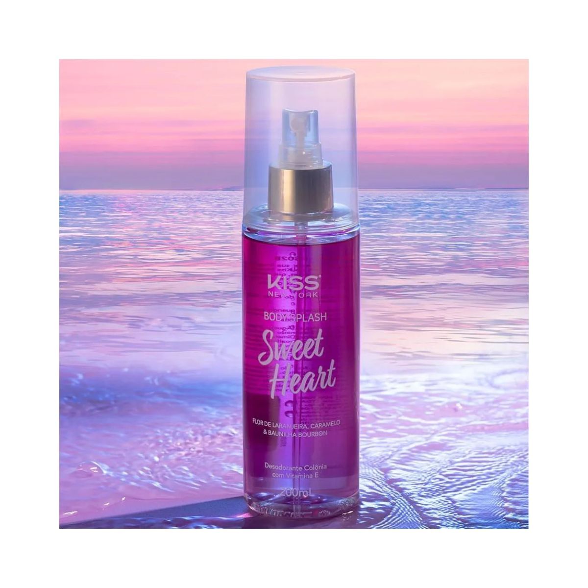 BODY SPLASH SWEET HEART - KISS NEW YORK