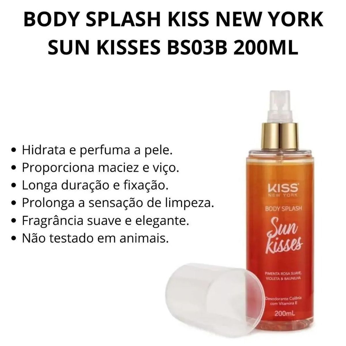 BODY SPLASH SUN KISSES - KISS NEW YORK