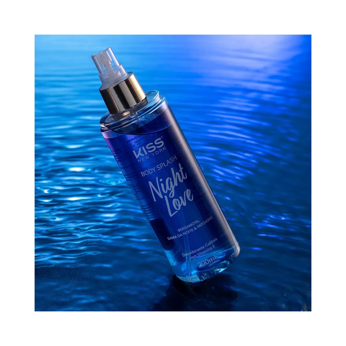 BODY SPLASH NIGHT LOVE - KISS NEW YORK 200ML
