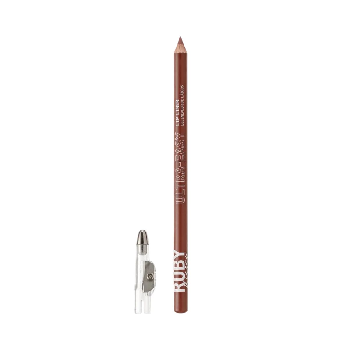 RUBY KISSES ULTRA EASY LÁPIS MADEIRA PARA LÁBIOS - NUDE ROSE