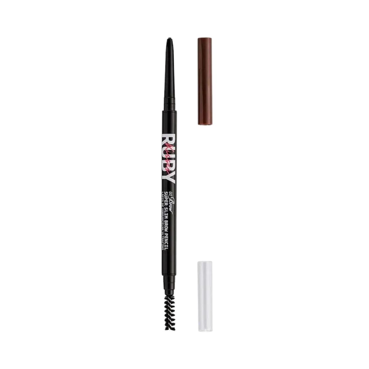 RUBY KISSES GO BROW LÁPIS DE SOBRANCELHA ULTRAFINO - MEDIUM BROWN