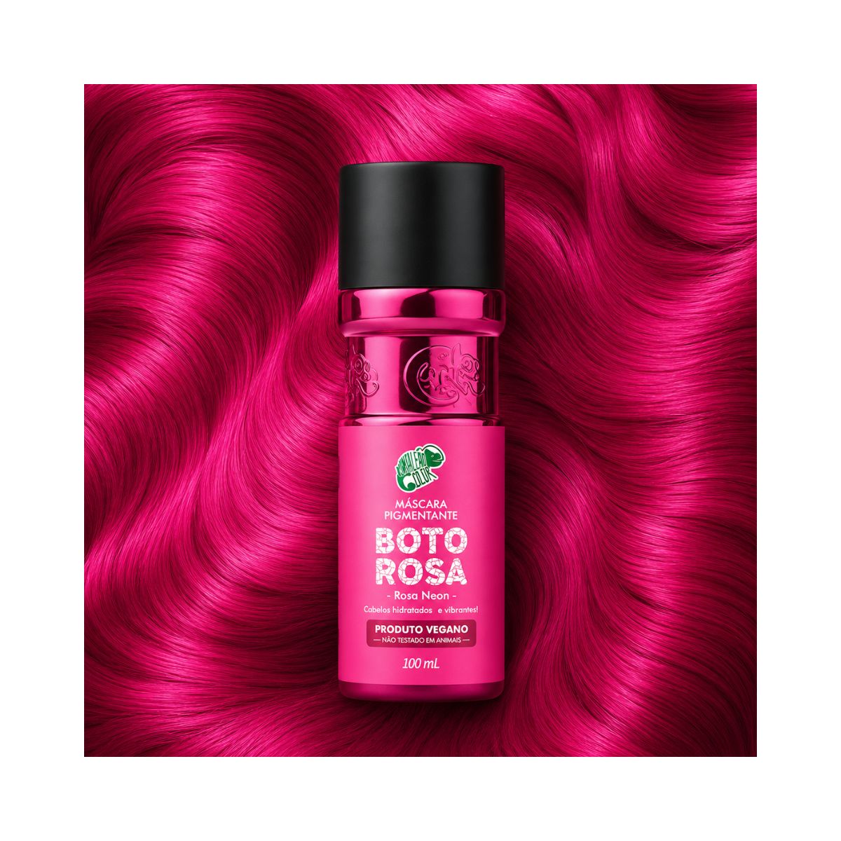 MASCARA PIGMENTANTE TONALIZANTE BOTO ROSA KAMALEÃO 100ML