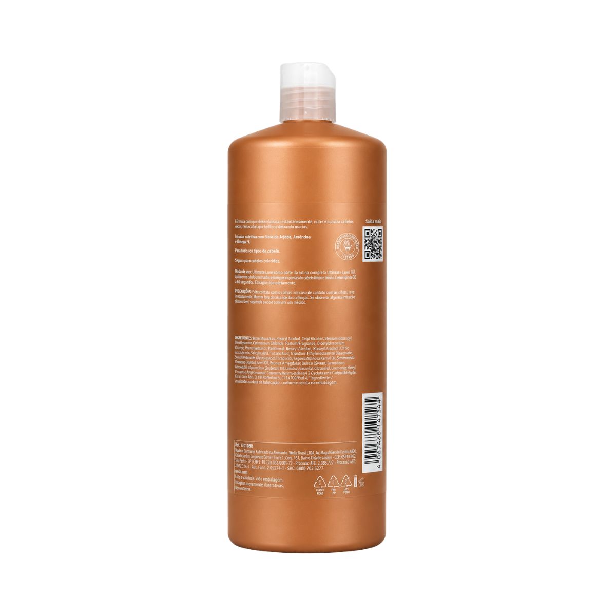 SHAMPOO ULTIMATE LUXE OIL WELLA PROFISSIONALS 1L