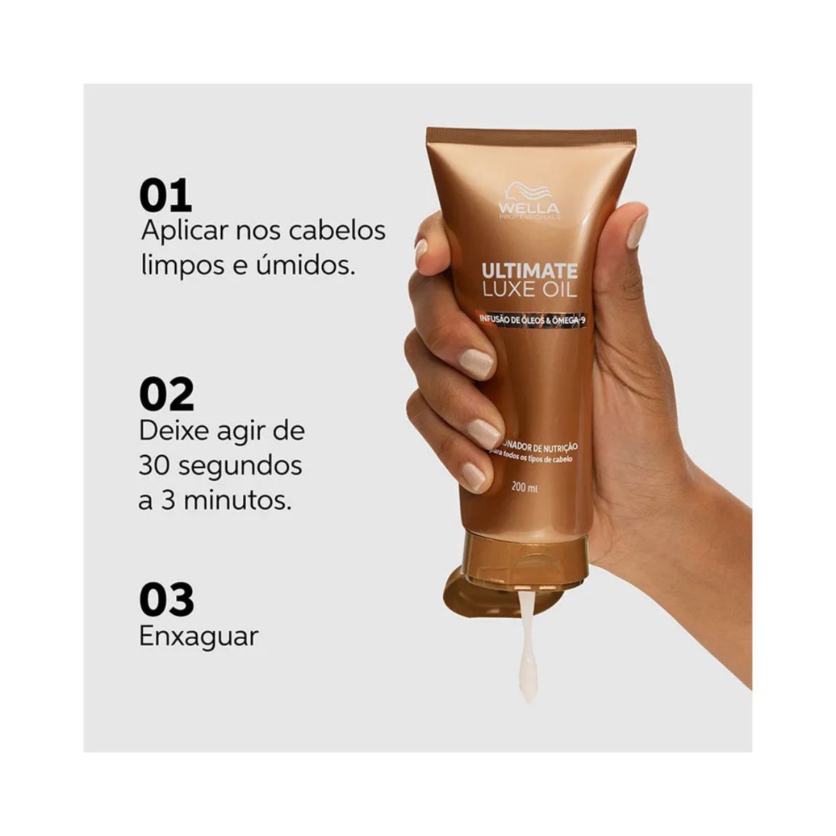 CONDICIONADOR ULTIMATE LUXE OIL WELLA PROFISSIONALS 200ML