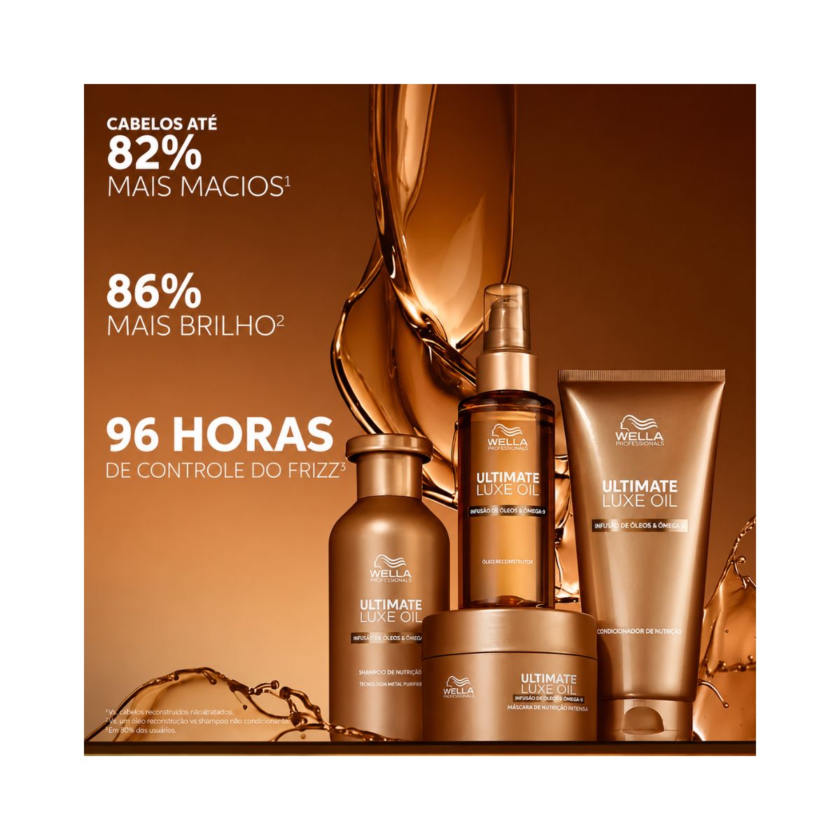 SHAMPOO ULTIMATE LUXE OIL WELLA PROFISSIONALS 250ML