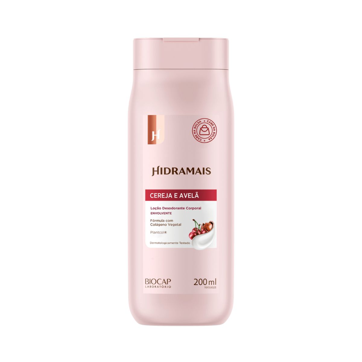 LOÇÃO DESODORANTE CEREJA E AVELÃ HIDRAMAIS 200ML