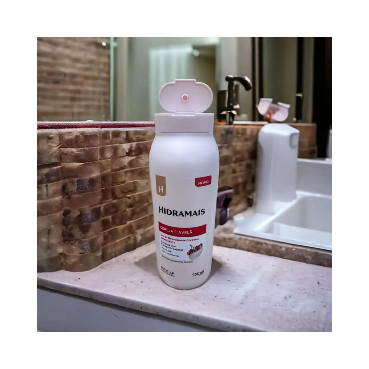 LOÇÃO DESODORANTE CEREJA E AVELÃ HIDRAMAIS 200ML
